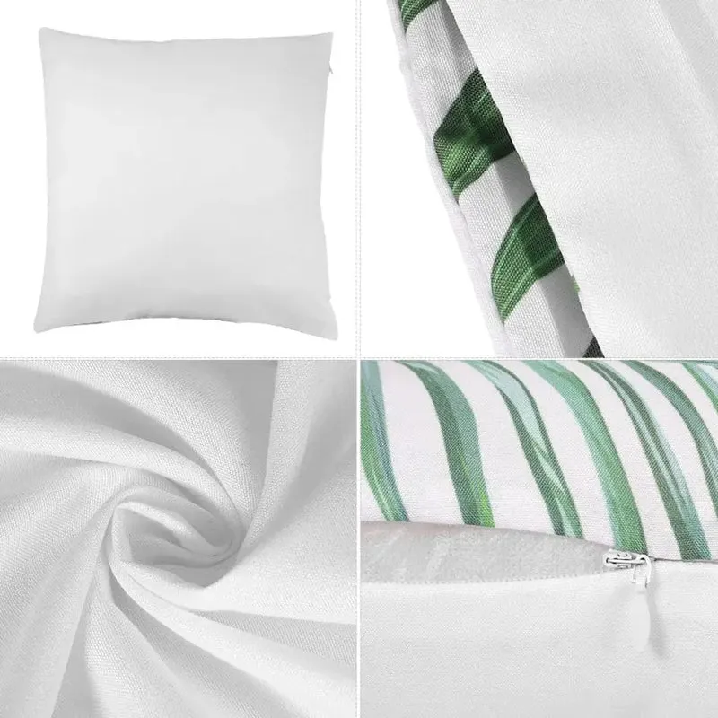 Taie d'Oreiller Géométrique Polyester BLUENO
