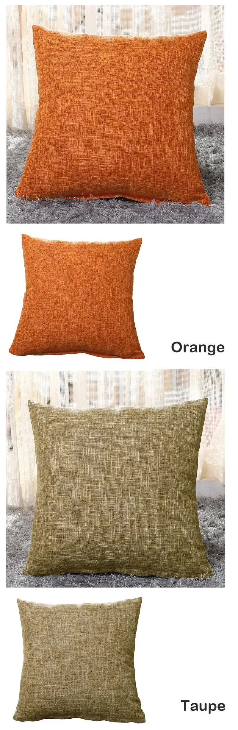 Taie d'Oreiller Moderne Eco LINORA