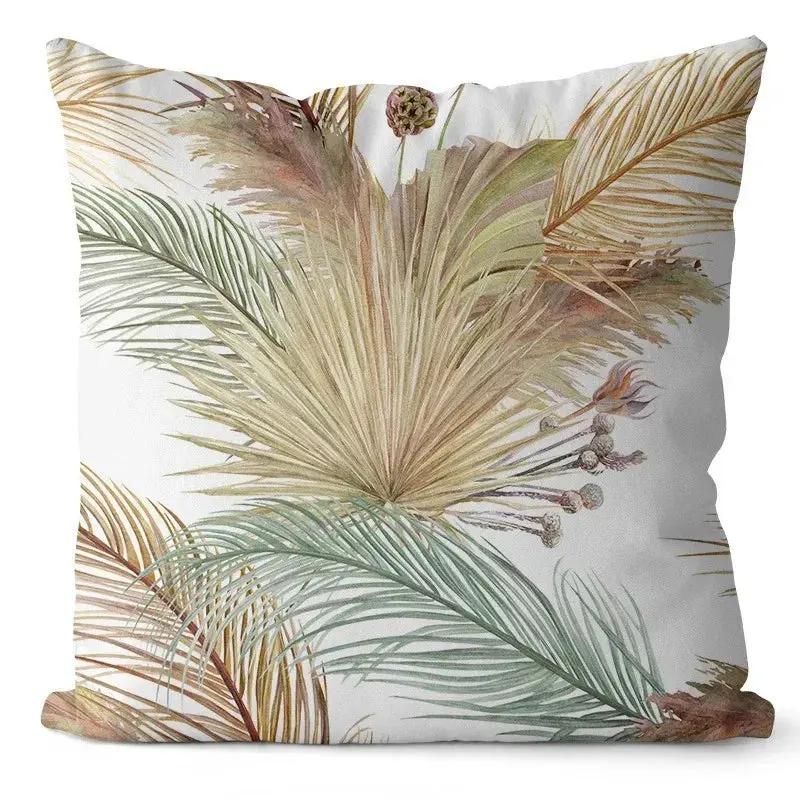 Coussin Ginkgo Géométrique POLYZEN