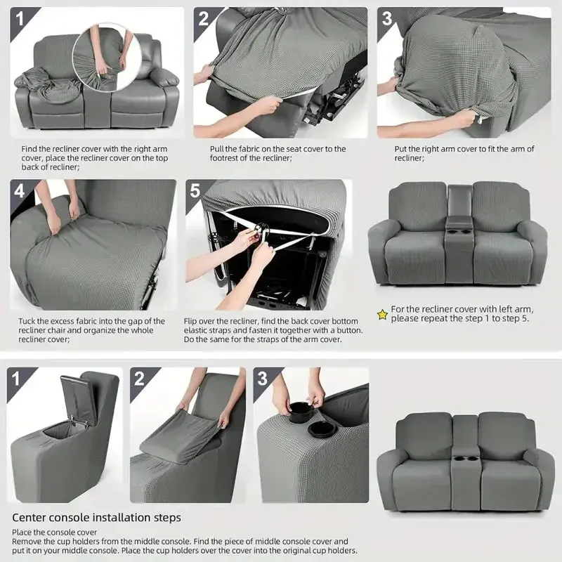 Housse De Canapé Extensible Confort YUPAR