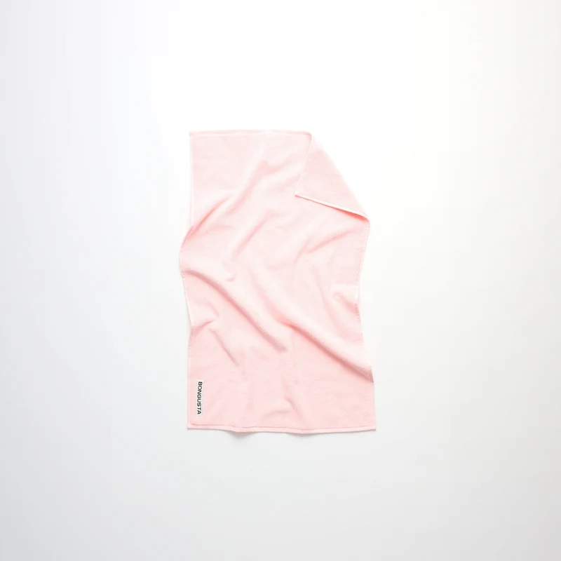 Naram håndklæde 50×80 cm i økologisk bomuld, blush – Bongusta