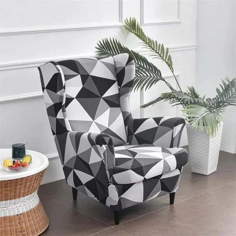 Housse De Fauteuil Ruber Avec Accoudoir | Extensible | Universelle