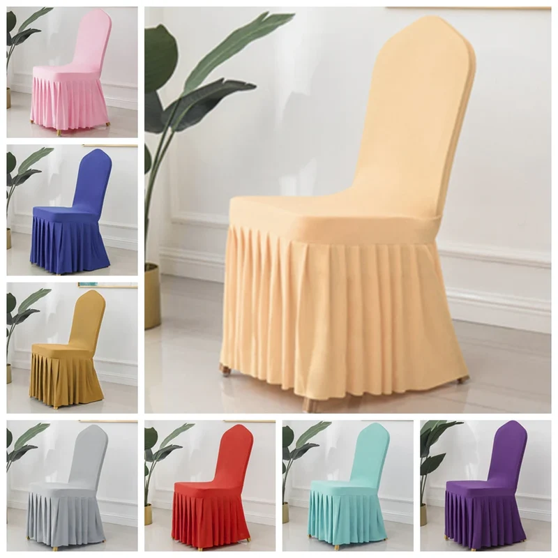 Lot de 100 Housses de Chaise Grise Pour Mariage