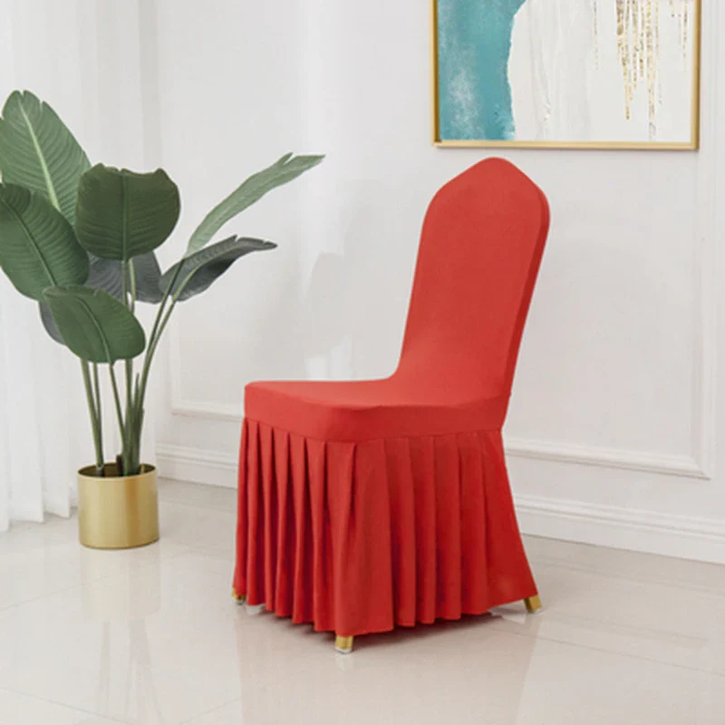 Lot De 50 Housses De Chaise Mariage Rouge