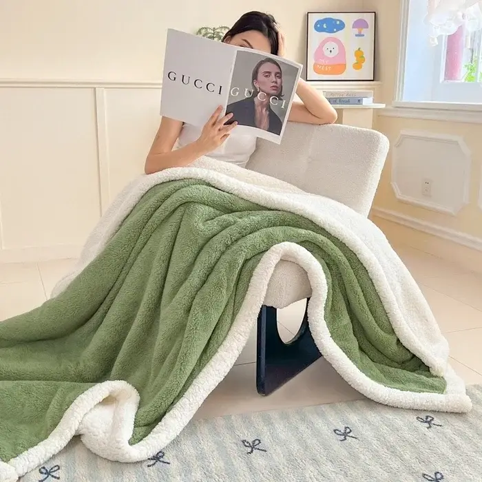 Couverture de Lit en Laine