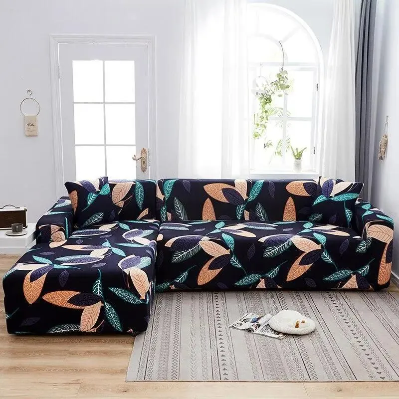 Motif Apiac - Housse de Canapé d’Angle Extensible