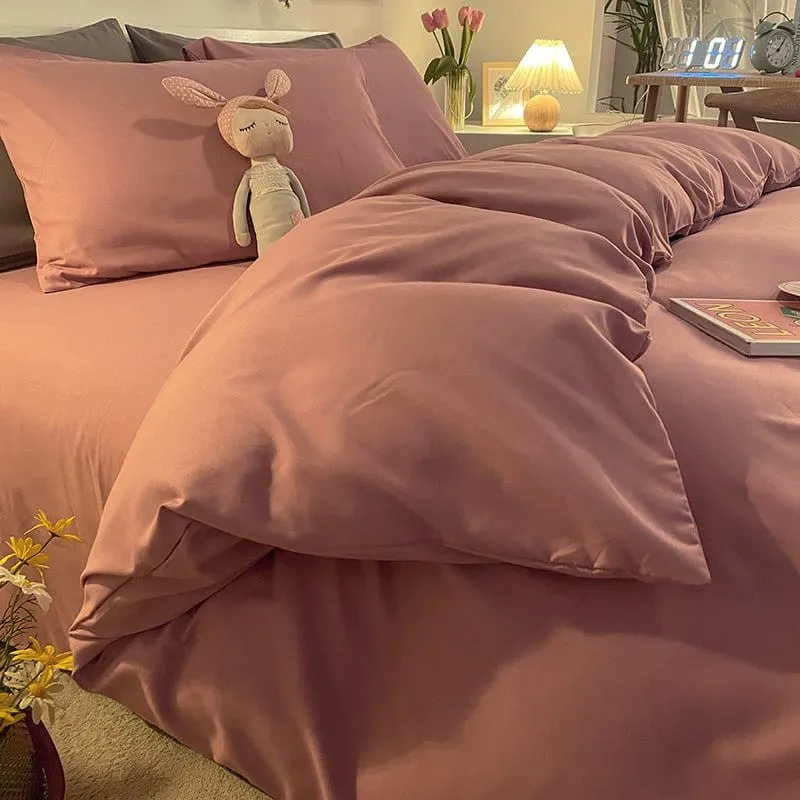 Rose - Housse de couette de qualité supérieure