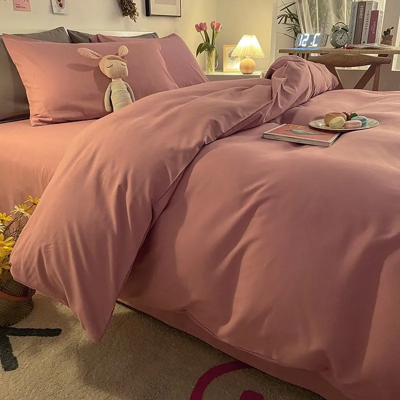 Rose - Housse de couette de qualité supérieure