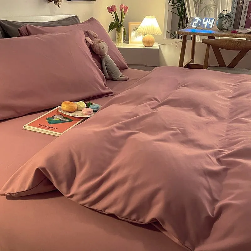 Rose - Housse de couette de qualité supérieure