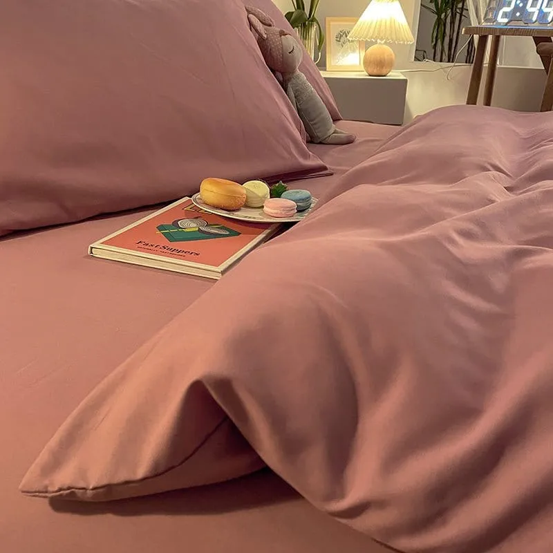 Rose - Housse de couette de qualité supérieure