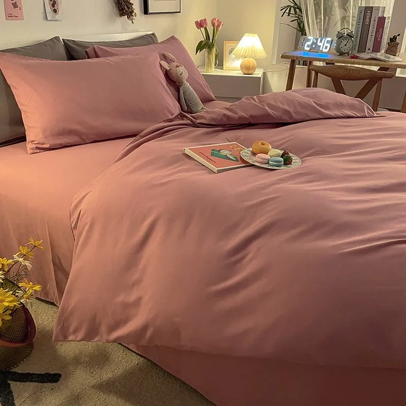Rose - Housse de couette de qualité supérieure