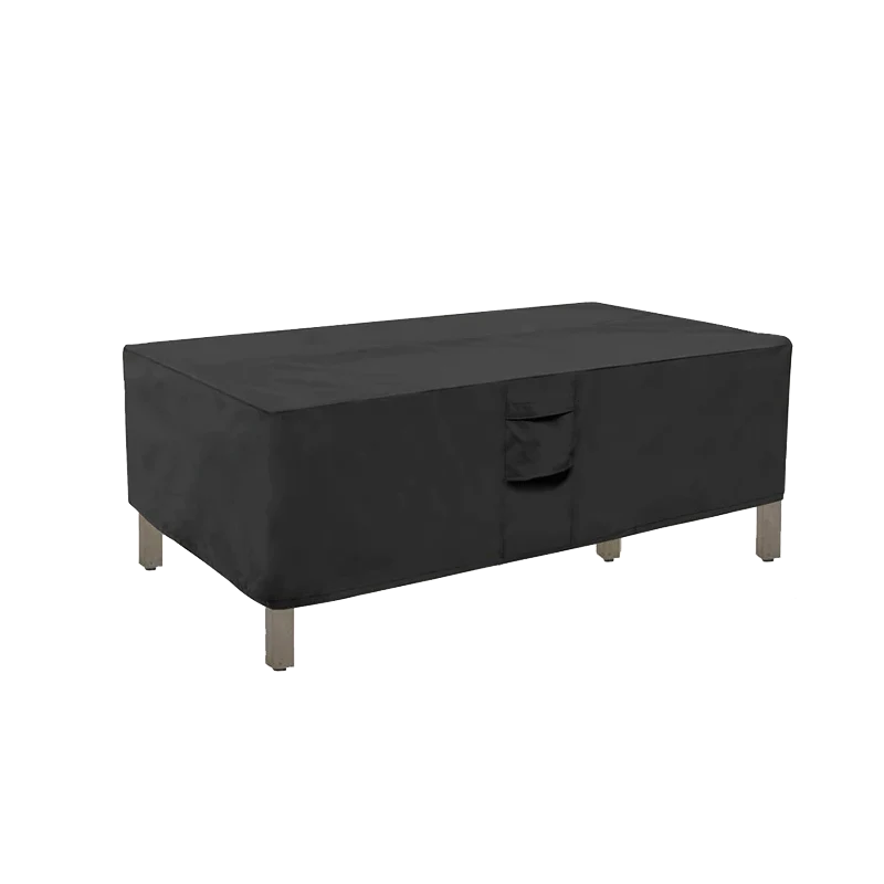 Housse de Protection Pour Salon De Jardin Noire