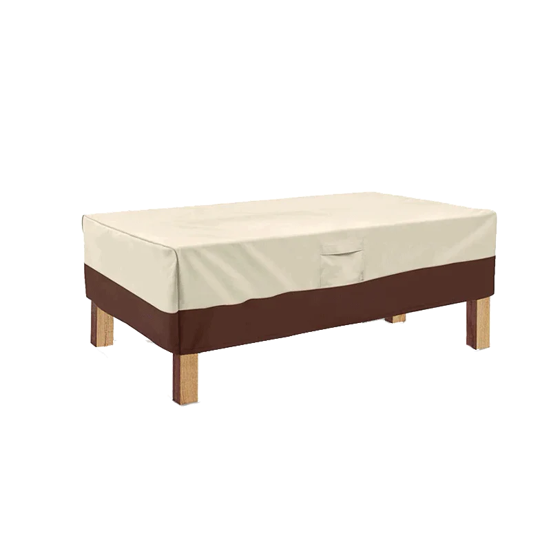 Housse De Salon De Jardin Marron et Beige