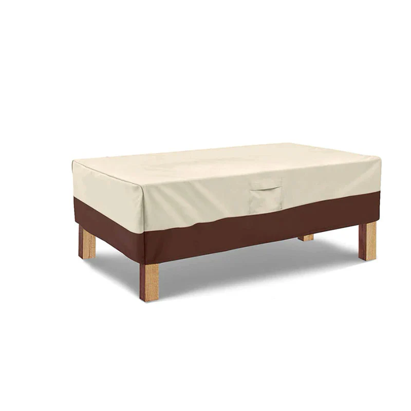 Housse De Salon De Jardin Marron et Beige