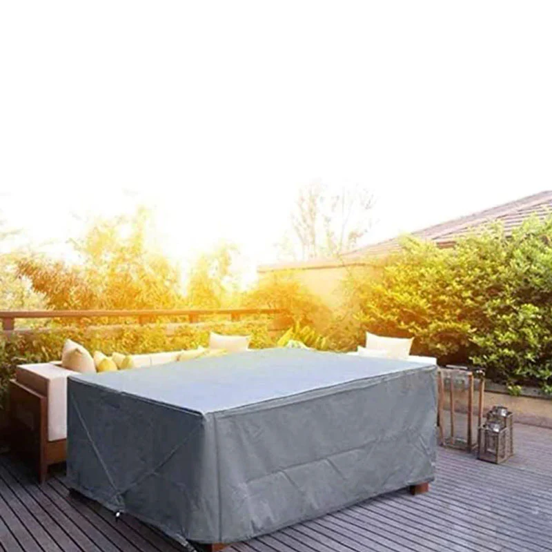 Housse Pour Salon de Jardin Grise