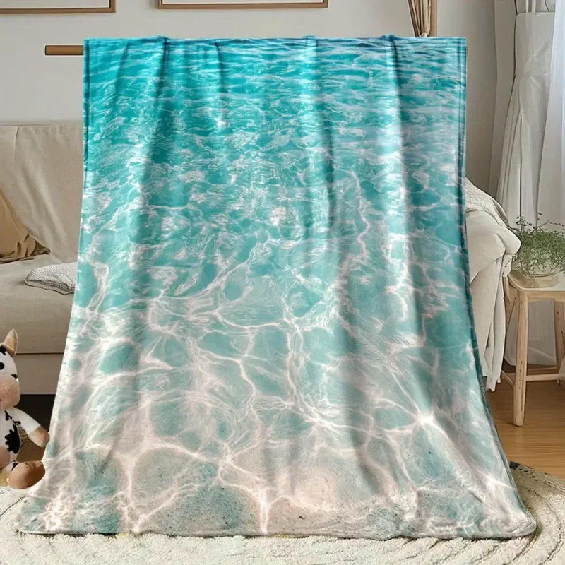 Couverture Bleu Turquoise