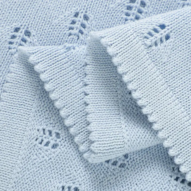 Couverture Bebe Bleu Ciel