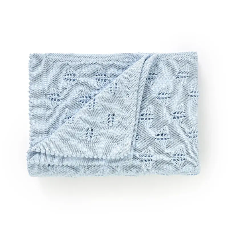 Couverture Bebe Bleu Ciel