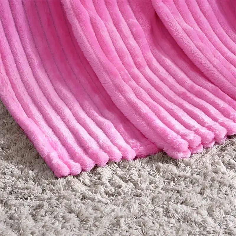 Couverture Rose Fushia
