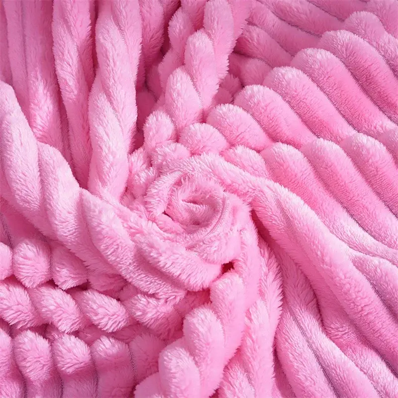 Couverture Rose Fushia