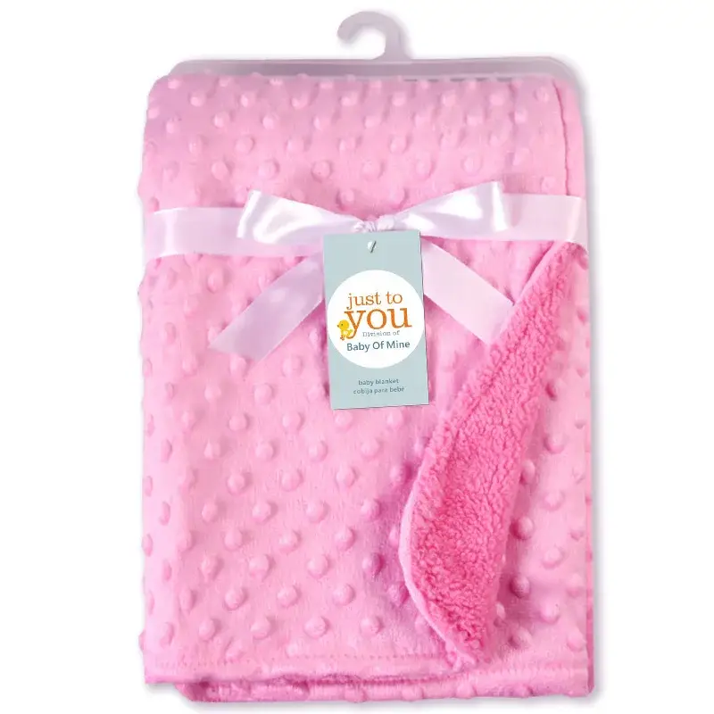 Couverture Polaire Bebe Rose