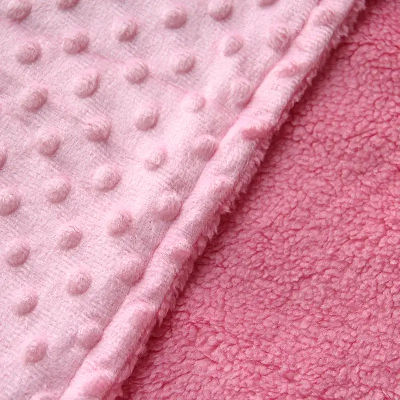 Couverture Polaire Bebe Rose