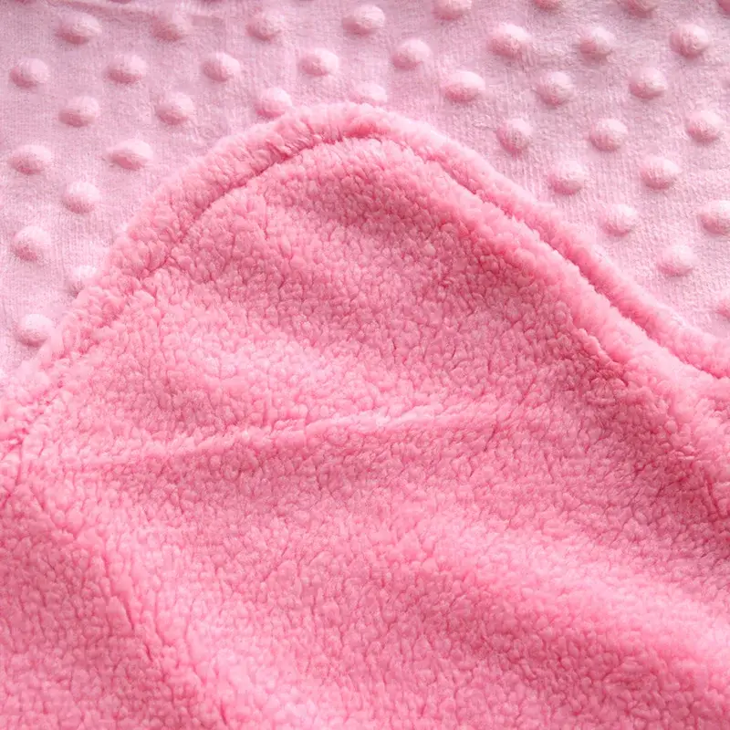 Couverture Polaire Bebe Rose