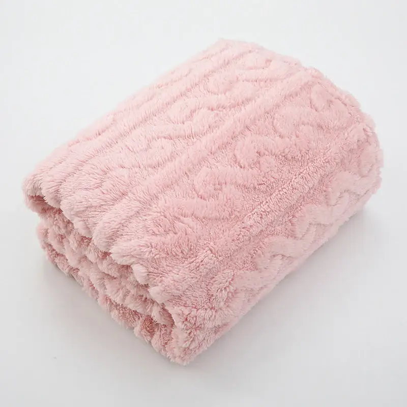 Couverture Bebe Rose Poudré