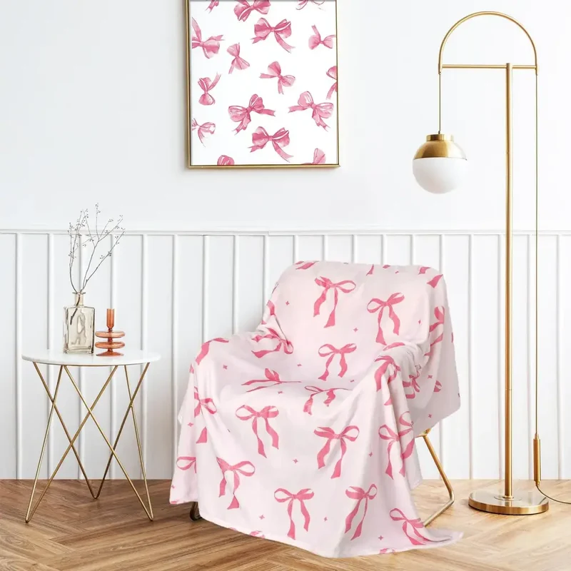 Couverture Douce Rose