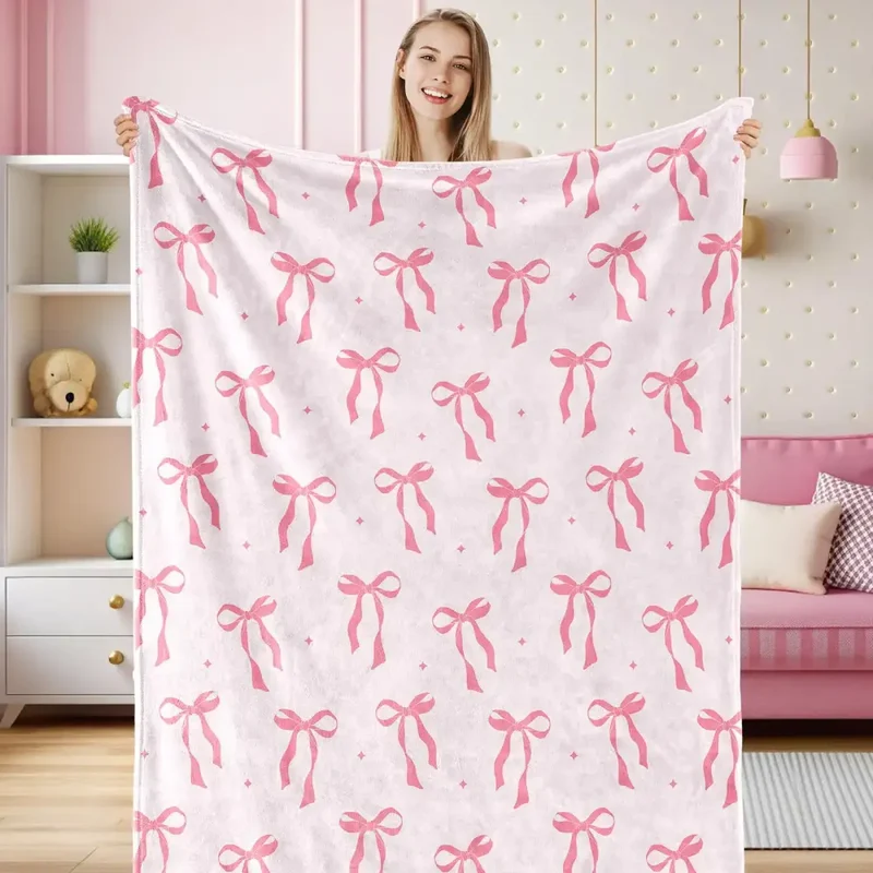Couverture Douce Rose