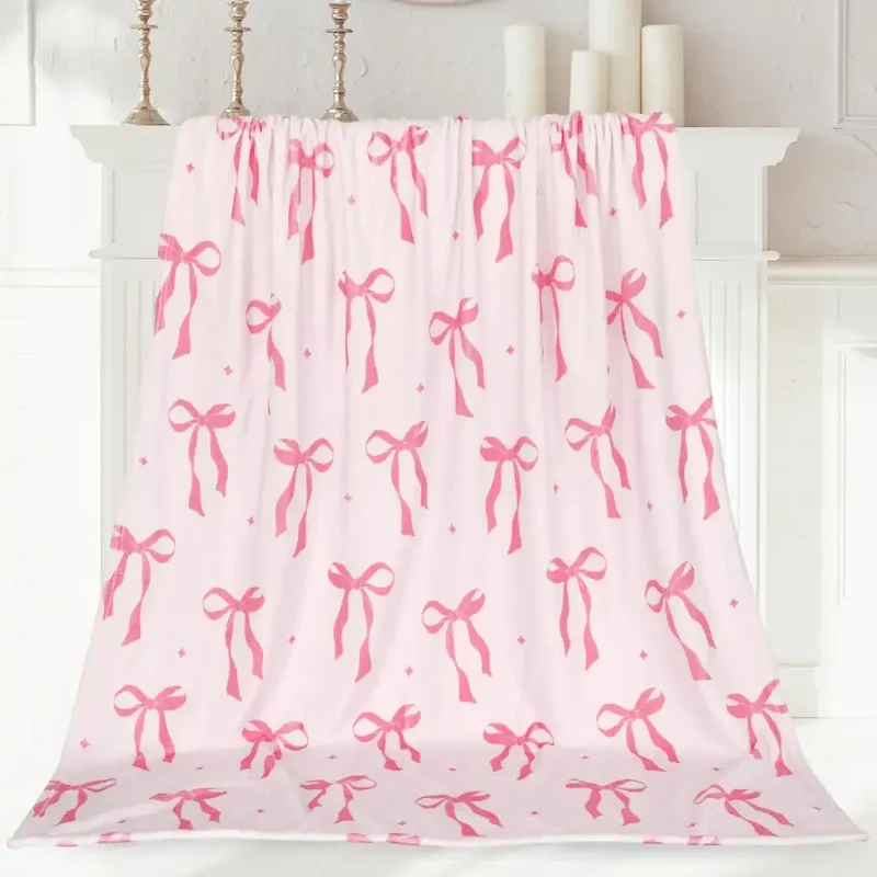 Couverture Douce Rose