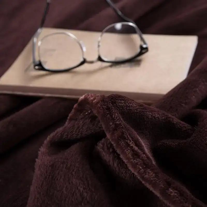 Couverture Polaire Marron