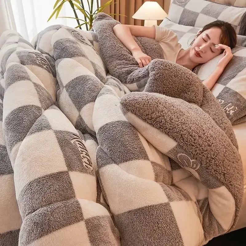 Couverture Double Face Polaire et Sherpa