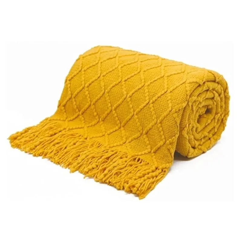 Couverture Jaune Moutarde