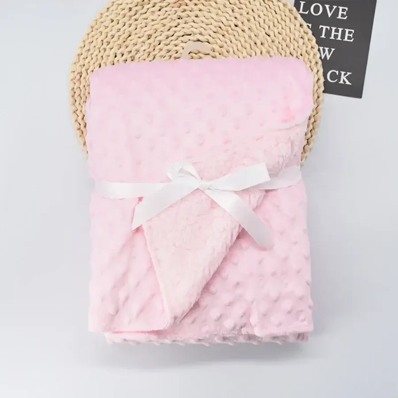 Couverture Bébé Rose