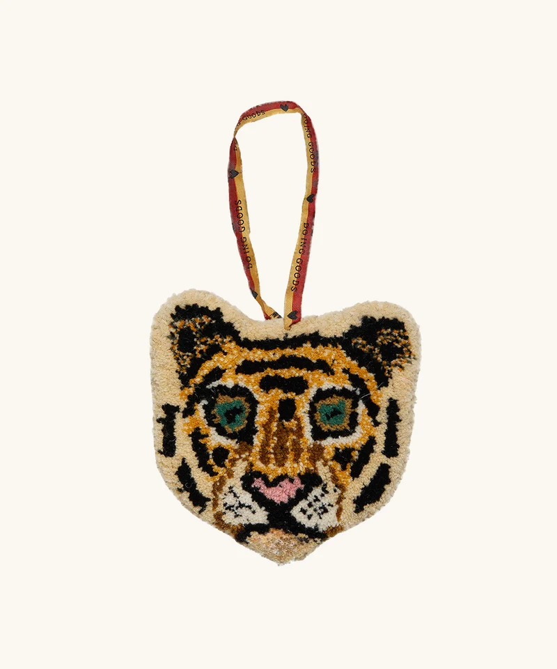 Lille tiger tæppe i uld – Doing Goods
