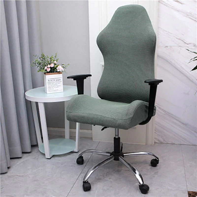 Housse de Chaise Gamer Jacquard Vert amande
