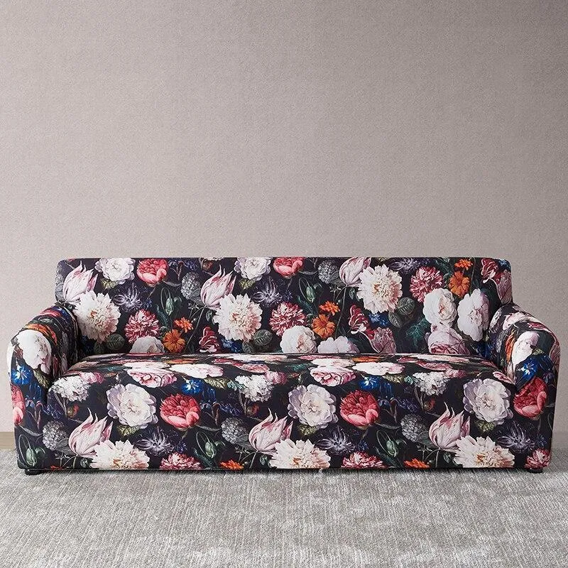 Motif Vinceto - Housse de Canapé Extensible