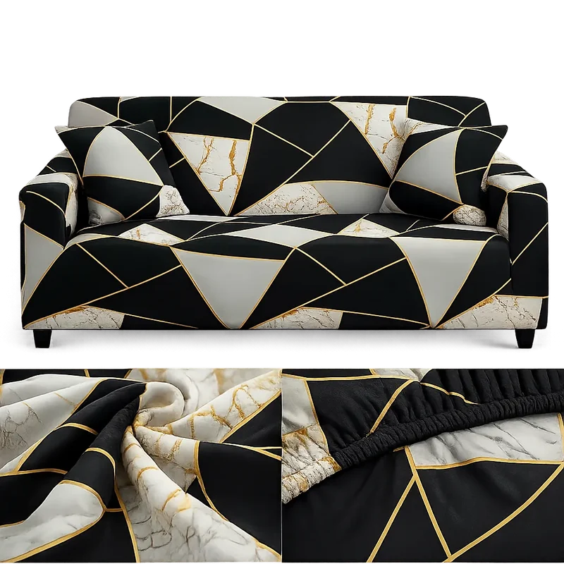 Motif Serapias - Housse de Canapé Extensible