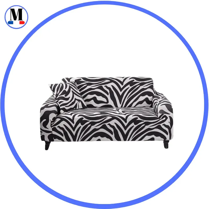 Motif Viscaria - Housse de Canapé Extensible