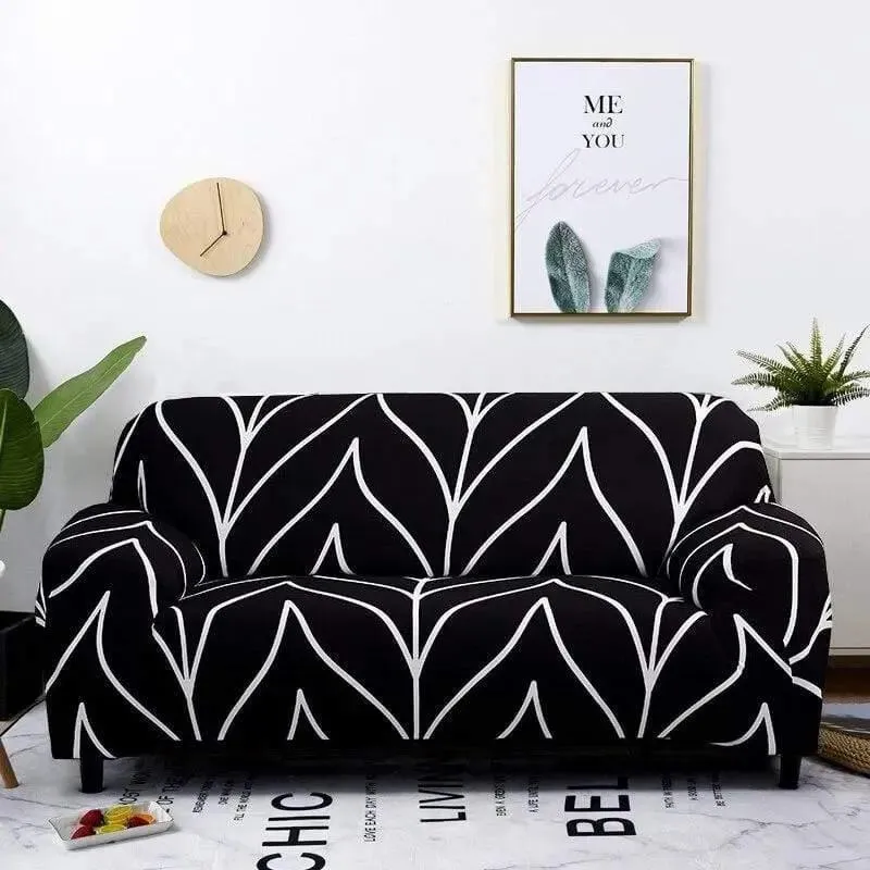 Motif Silene - Housse de Canapé Extensible