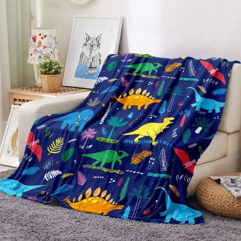 Couverture Polaire Dinosaure