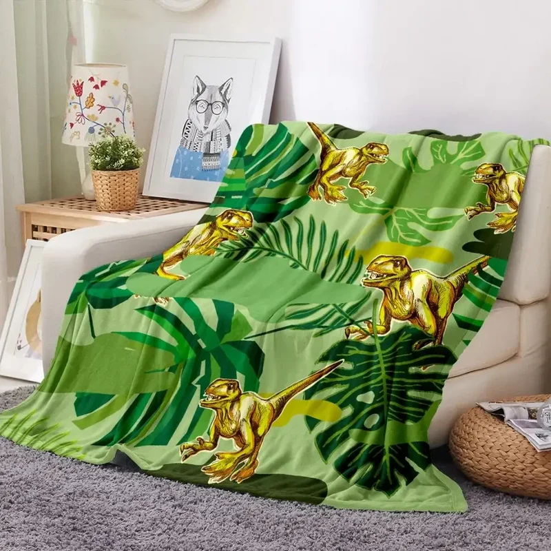 Couverture Polaire Dinosaure