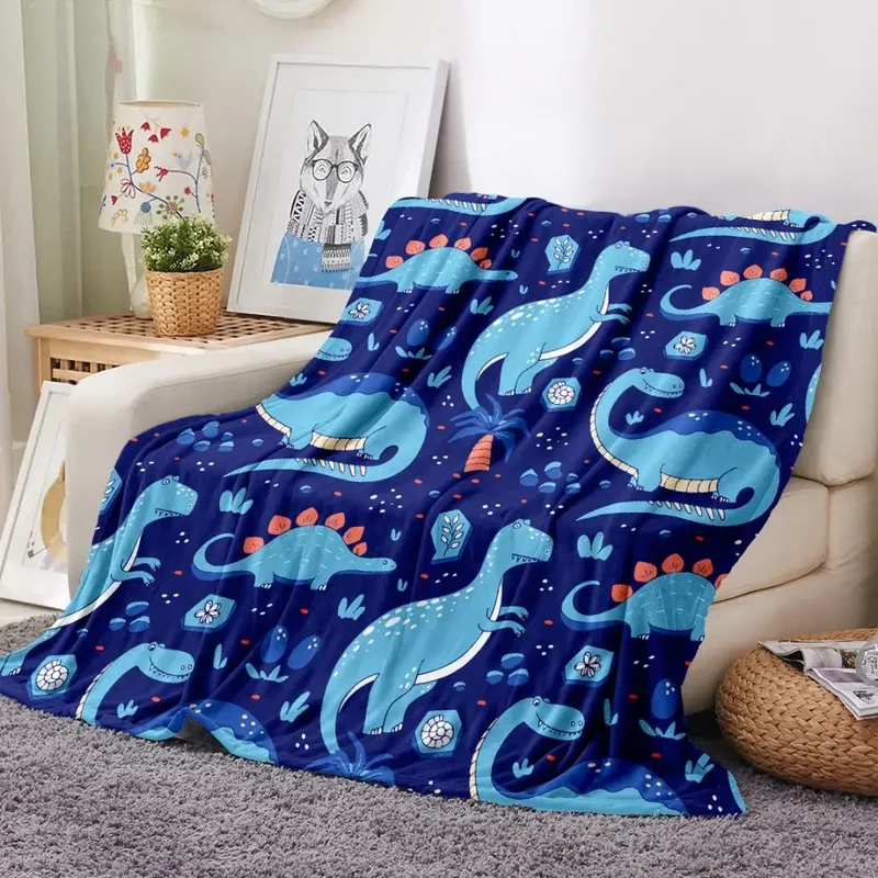 Couverture Polaire Dinosaure