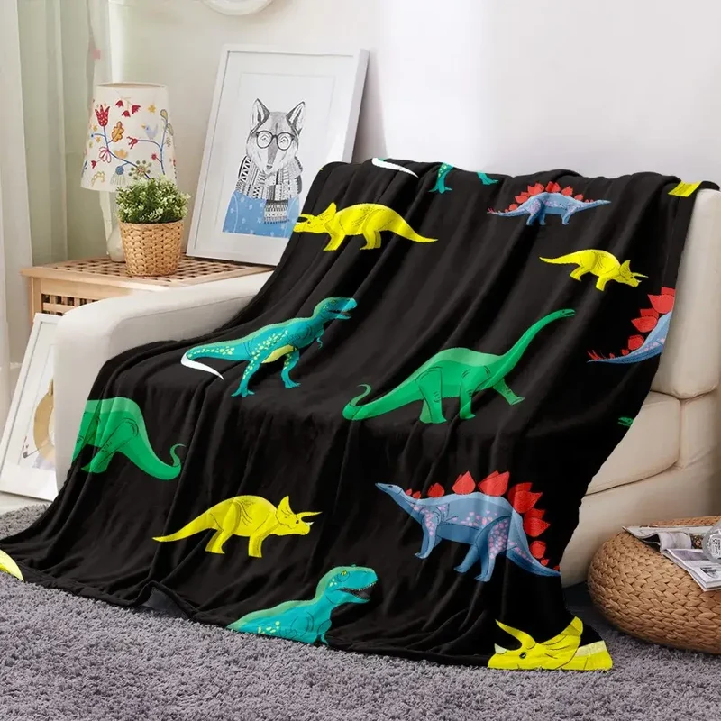 Couverture Polaire Dinosaure