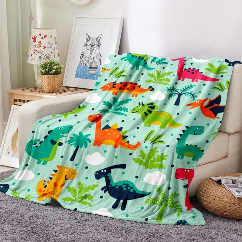Couverture Polaire Dinosaure