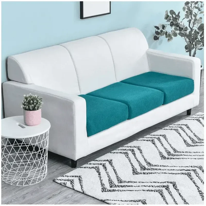 Housse Coussin D'assise & Dossier - Bleu Canard