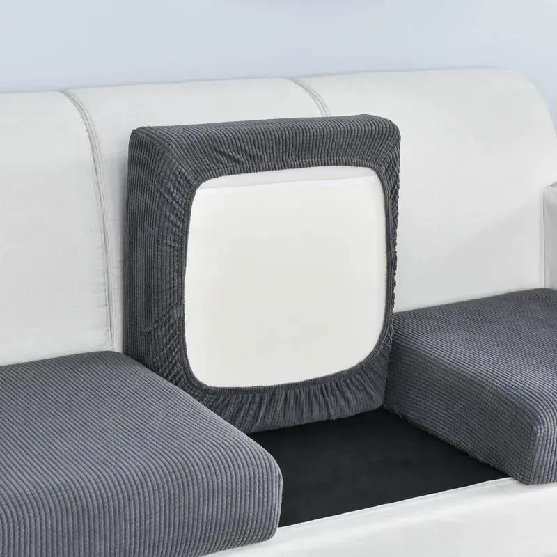Housse Coussin D'assise & Dossier - Foncé Gris