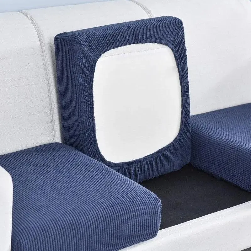 Housse de Coussin D'assise & Dossier - Bleu Marine