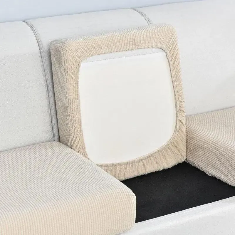 Housse de Coussin D'assise & Dossier - Beige